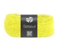 LANA GROSSA Setasuri | Feines Lace-Garn aus Suri-Alpakafasern mit Seide | Handstrickgarn aus 69% Alpaka (Suri) & 31% Seide | 25g Wolle zum Stricken & Häkeln | 212m Garn FB60