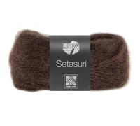 LANA GROSSA Setasuri | Feines Lace-Garn aus Suri-Alpakafasern mit Seide | Handstrickgarn aus 69% Alpaka (Suri) & 31% Seide | 25g Wolle zum Stricken & Häkeln | 212m Garn FB67