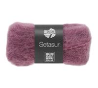 LANA GROSSA Setasuri | Feines Lace-Garn aus Suri-Alpakafasern mit Seide | Handstrickgarn aus 69% Alpaka (Suri) & 31% Seide | 25g Wolle zum Stricken & Häkeln | 212m Garn