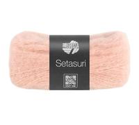 LANA GROSSA Setasuri | Feines Lace-Garn aus Suri-Alpakafasern mit Seide | Handstrickgarn aus 69% Alpaka (Suri) & 31% Seide | 25g Wolle zum Stricken & Häkeln | 212m Garn FB56