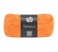 LANA GROSSA Setasuri | Feines Lace-Garn aus Suri-Alpakafasern mit Seide | Handstrickgarn aus 69% Alpaka (Suri) & 31% Seide | 25g Wolle zum Stricken & Häkeln | 212m Garn FB57