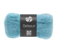 LANA GROSSA Setasuri | Feines Lace-Garn aus Suri-Alpakafasern mit Seide | Handstrickgarn aus 69% Alpaka (Suri) & 31% Seide | 25g Wolle zum Stricken & Häkeln | 212m Garn FB73