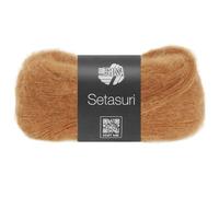 LANA GROSSA Setasuri | Feines Lace-Garn aus Suri-Alpakafasern mit Seide | Handstrickgarn aus 69% Alpaka (Suri) & 31% Seide | 25g Wolle zum Stricken & Häkeln | 212m Garn FB71