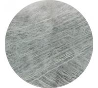 LANA GROSSA »Setasuri« Häkelwolle, (25 Gramm), herrliche Suri-Alpakawolle, Hellgrau - 0019
