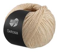 LANA GROSSA Setosa | Schimmerndes Dochtgarn aus Seide und Merinowolle | Handstrickgarn aus 65% Schurwolle (superfein) & 35% Seide | 50g Wolle zum Stricken & Häkeln | 150m Garn FB4