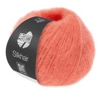 LANA GROSSA Silkhair | Feines Lace-Garn aus Superkid Mohair mit Seide | Handstrickgarn aus 70% Mohair (Superkid) & 30% Seide | 25g Wolle zum Stricken & Häkeln | 210m Garn FB 212