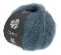 LANA GROSSA Silkhair | Feines Lace-Garn aus Superkid Mohair mit Seide | Handstrickgarn aus 70% Mohair (Superkid) & 30% Seide | 25g Wolle zum Stricken & Häkeln | 210m Garn FB 202