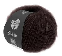 LANA GROSSA Silkhair | Feines Lace-Garn aus Superkid Mohair mit Seide | Handstrickgarn aus 70% Mohair (Superkid) & 30% Seide | 25g Wolle zum Stricken & Häkeln | 210m Garn FB 209