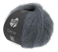 LANA GROSSA Silkhair | Feines Lace-Garn aus Superkid Mohair mit Seide | Handstrickgarn aus 70% Mohair (Superkid) & 30% Seide | 25g Wolle zum Stricken & Häkeln | 210m Garn FB 12