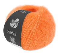 LANA GROSSA Silkhair | Feines Lace-Garn aus Superkid Mohair mit Seide | Handstrickgarn aus 70% Mohair (Superkid) & 30% Seide | 25g Wolle zum Stricken & Häkeln | 210m Garn FB 190