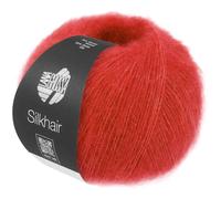 LANA GROSSA Silkhair | Feines Lace-Garn aus Superkid Mohair mit Seide | Handstrickgarn aus 70% Mohair (Superkid) & 30% Seide | 25g Wolle zum Stricken & Häkeln | 210m Garn FB 215