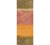 LANA GROSSA Silkhair Print | Feines Lace-Garn aus Superkid Mohair mit Seide | Handstrickgarn aus 70% Mohair (Superkid) & 30% Seide | 25g Wolle zum Stricken & Häkeln | 210m Garn FB 434