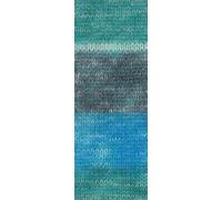 LANA GROSSA Silkhair Print | Feines Lace-Garn aus Superkid Mohair mit Seide | Handstrickgarn aus 70% Mohair (Superkid) & 30% Seide | 25g Wolle zum Stricken & Häkeln | 210m Garn FB 437