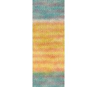 LANA GROSSA Silkhair Print | Feines Lace-Garn aus Superkid Mohair mit Seide | Handstrickgarn aus 70% Mohair (Superkid) & 30% Seide | 25g Wolle zum Stricken & Häkeln | 210m Garn