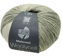 LANA GROSSA Woolycell | Hochwertiges Sockengarn ohne Polyamidanteil, aus 65% Schurwolle (Merino) & 35% Lyocell, waschmaschinenfest | 100g Wolle zum Stricken & Häkeln | 400m Handstrick-Garn FB 6010