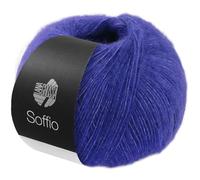 LANA GROSSA Soffio | Flauschiges Lace-Garn aus Merino- & Baumwolle mit 10% Kaschmir | Handstrickgarn aus 60% Schurwolle (Merino superfein), 30% Baumwolle (Bio) | 25g zum Stricken | 212m Garn FB 10