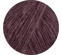 LANA GROSSA Soffio | Flauschiges Lace-Garn aus Merino- & Baumwolle mit 10% Kaschmir | Handstrickgarn aus 60% Schurwolle (Merino superfein), 30% Baumwolle (Bio) | 25g zum Stricken | 212m Garn FB 41
