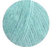 LANA GROSSA Soffio | Flauschiges Lace-Garn aus Merino- & Baumwolle mit 10% Kaschmir | Handstrickgarn aus 60% Schurwolle (Merino superfein), 30% Baumwolle (Bio) | 25g zum Stricken | 212m Garn FB 39