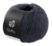 LANA GROSSA Soffio | Flauschiges Lace-Garn aus Merino- & Baumwolle mit 10% Kaschmir | Handstrickgarn aus 60% Schurwolle (Merino superfein), 30% Baumwolle (Bio) | 25g Wolle zum Stricken | 212m Garn