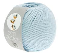 Lana Grossa Soft Cotton 008 Hellblau 50g