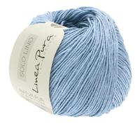LANA GROSSA Solo Lino | Handstrickgarn aus 80% Leinen-Viskose & 20% Leinen | 50g Wolle zum Stricken & Häkeln | 120m Garn FB 46
