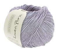 LANA GROSSA Solo Lino | Handstrickgarn aus 80% Leinen-Viskose & 20% Leinen | 50g Wolle zum Stricken & Häkeln | 120m Garn FB 65