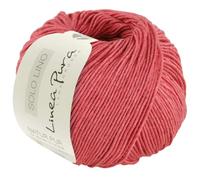 LANA GROSSA Solo Lino | Handstrickgarn aus 80% Leinen-Viskose & 20% Leinen | 50g Wolle zum Stricken & Häkeln | 120m Garn FB 67