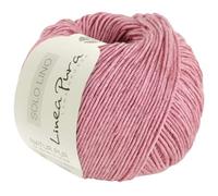 LANA GROSSA Solo Lino | Handstrickgarn aus 80% Leinen-Viskose & 20% Leinen | 50g Wolle zum Stricken & Häkeln | 120m Garn FB 66