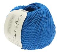 LANA GROSSA Solo Lino | Handstrickgarn aus 80% Leinen-Viskose & 20% Leinen | 50g Wolle zum Stricken & Häkeln | 120m Garn FB 64