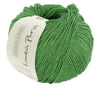 LANA GROSSA Solo Lino | Handstrickgarn aus 80% Leinen-Viskose & 20% Leinen | 50g Wolle zum Stricken & Häkeln | 120m Garn FB 72