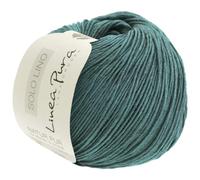 LANA GROSSA Solo Lino | Handstrickgarn aus 80% Leinen-Viskose & 20% Leinen | 50g Wolle zum Stricken & Häkeln | 120m Garn FB 28
