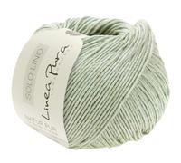 LANA GROSSA Solo Lino | Handstrickgarn aus 80% Leinen-Viskose & 20% Leinen | 50g Wolle zum Stricken & Häkeln | 120m Garn FB 60