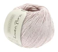 LANA GROSSA Solo Lino | Handstrickgarn aus 80% Leinen-Viskose & 20% Leinen | 50g Wolle zum Stricken & Häkeln | 120m Garn FB 44