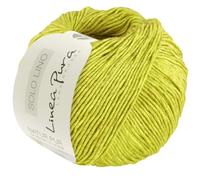 LANA GROSSA Solo Lino | Handstrickgarn aus 80% Leinen-Viskose & 20% Leinen | 50g Wolle zum Stricken & Häkeln | 120m Garn FB 71