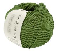 LANA GROSSA Solo Lino | Handstrickgarn aus 80% Leinen-Viskose & 20% Leinen | 50g Wolle zum Stricken & Häkeln | 120m Garn FB 74