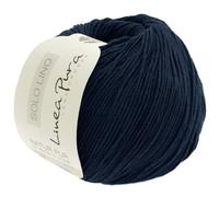 Linea Pura Solo Lino von Lana Grossa, Schwarzblau, aus Viskose