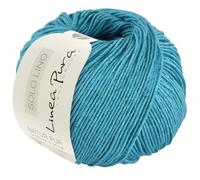 LANA GROSSA Solo Lino | Leinen-Look | Handstrickgarn aus 80% Leinen Viskose & 20% Leinen | 50g Wolle zum Stricken & Häkeln | 120m Garn FB75
