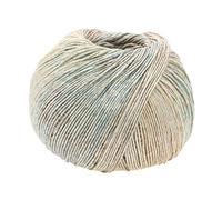 LANA GROSSA Solo Lino | Leinen-Look | Handstrickgarn aus 80% Leinen Viskose & 20% Leinen | 50g Wolle zum Stricken & Häkeln | 120m Garn FB160