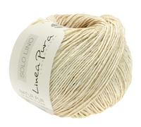 Lana Grossa Solo Lino (Linea Pura) 56 - Perlweiß