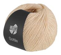 LANA GROSSA Sottile | Zarte Netzgarnstruktur aus Baumwolle, gefüllt mit feinen Merinofasern | Handstrickgarn aus 85% Baumwolle & 15% Schurwolle (Merino) | 50g Stricken & Häkeln | 250m Garn FB17