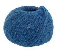 LANA GROSSA Spuma | Zartes Schlauchgarn mit hohem Naturfaseranteil | Handstrickgarn aus 80% Schurwolle (Merino Fein) & 20% Polyamid | 50g Wolle zum Stricken & Häkeln | 110m Garn FB13