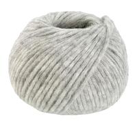 LANA GROSSA Spuma | Zartes Schlauchgarn mit hohem Naturfaseranteil | Handstrickgarn aus 80% Schurwolle (Merino Fein) & 20% Polyamid | 50g Wolle zum Stricken & Häkeln | 110m Garn FB3