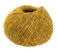 LANA GROSSA Spuma | Zartes Schlauchgarn mit hohem Naturfaseranteil | Handstrickgarn aus 80% Schurwolle (Merino Fein) & 20% Polyamid | 50g Wolle zum Stricken & Häkeln | 110m Garn FB20