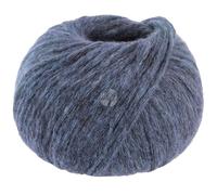 LANA GROSSA Spuma | Zartes Schlauchgarn mit hohem Naturfaseranteil | Handstrickgarn aus 80% Schurwolle (Merino Fein) & 20% Polyamid | 50g Wolle zum Stricken & Häkeln | 110m Garn FB15