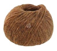 LANA GROSSA Spuma | Zartes Schlauchgarn mit hohem Naturfaseranteil | Handstrickgarn aus 80% Schurwolle (Merino Fein) & 20% Polyamid | 50g Wolle zum Stricken & Häkeln | 110m Garn FB6