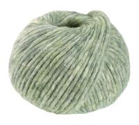 LANA GROSSA Spuma | Zartes Schlauchgarn mit hohem Naturfaseranteil | Handstrickgarn aus 80% Schurwolle (Merino Fein) & 20% Polyamid | 50g Wolle zum Stricken & Häkeln | 110m Garn FB11