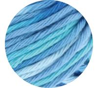 Lana Grossa Star Print 315 - Himmelblau/Enzianblau/Türkis/Hellblau