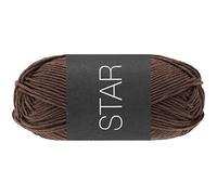 Lana Grossa Star 028 deep mahogany 50g Wolle