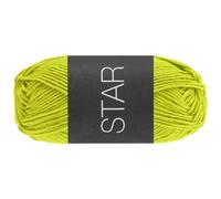 LANA GROSSA Star | Topflappen-Baumwolle | Handstrickgarn aus 100% Baumwolle | 50g Wolle zum Stricken & Häkeln | 90m Garn FB111