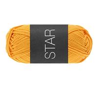 LANA GROSSA Star | Topflappen-Baumwolle | Handstrickgarn aus 100% Baumwolle | 50g Wolle zum Stricken & Häkeln | 90m Garn FB78
